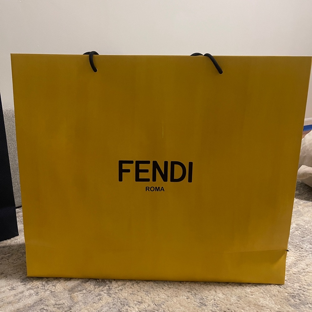 Fendi huge shopping bag